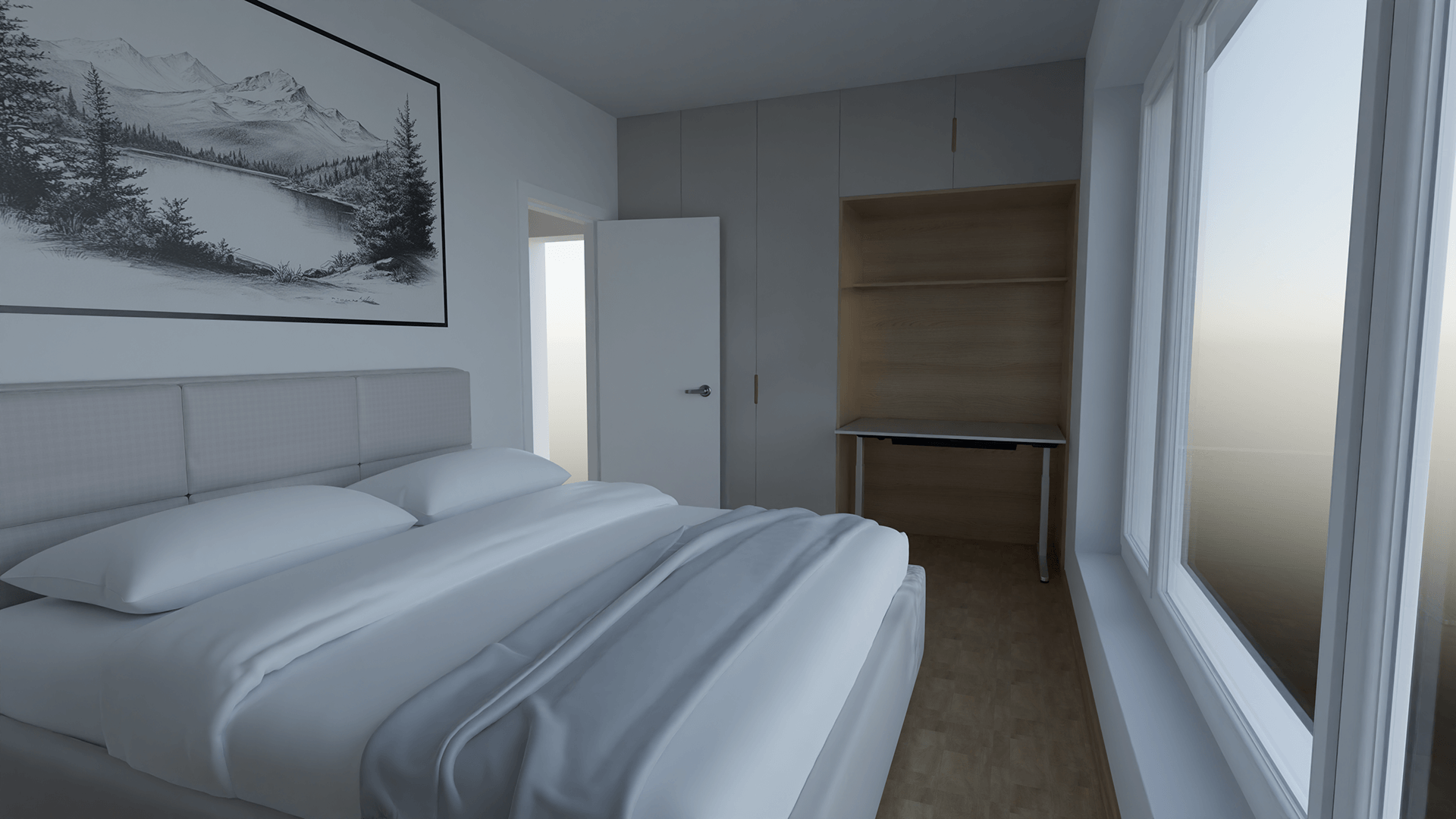 3D Interior Visualization - Apartment reconstruction visualization